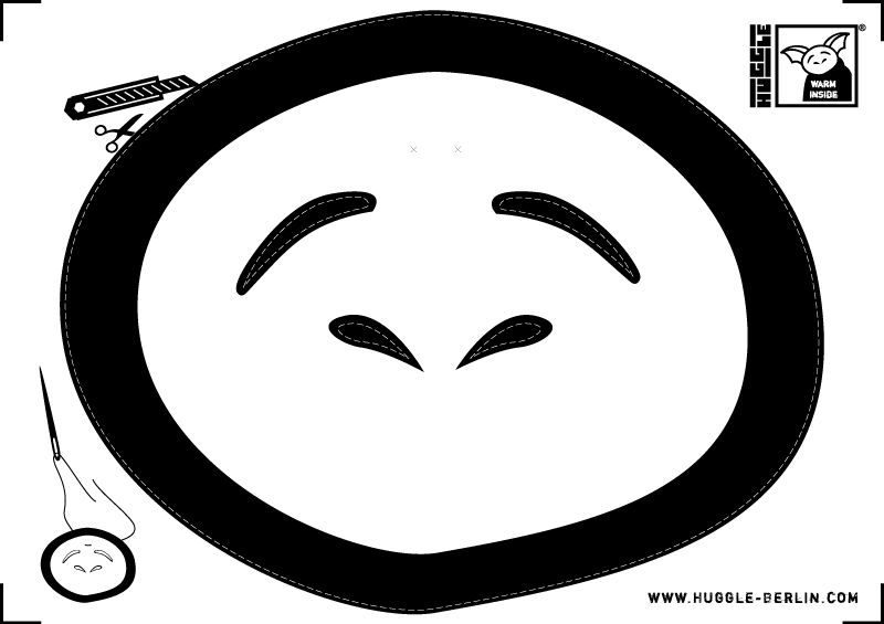 Huggle Maske DIY
